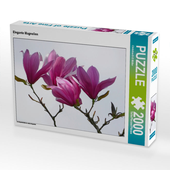 Elegante Magnolien - CALVENDO Foto-Puzzle - calvendoverlag 39.99