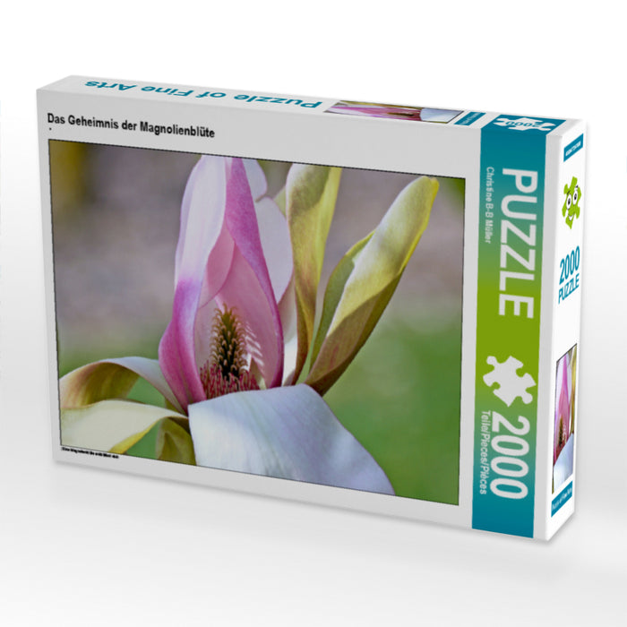 Das Geheimnis der Magnolienblüte - CALVENDO Foto-Puzzle - calvendoverlag 39.99