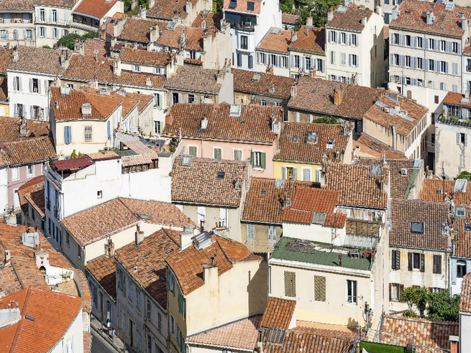 Rooftop landscape in the Vauban district - CALVENDO photo puzzle 