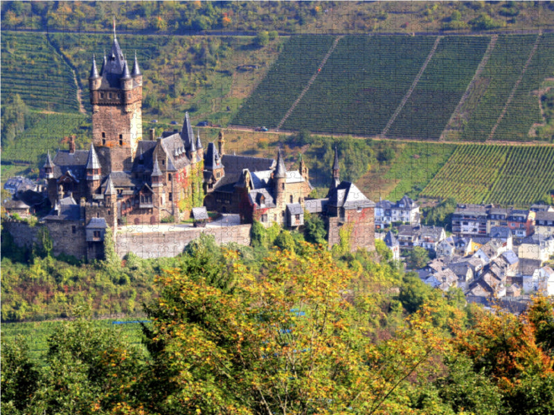 Die Reichsburg in Cochem - CALVENDO Foto-Puzzle - calvendoverlag 29.99
