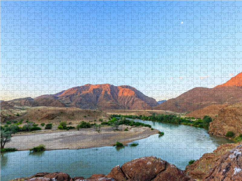 Kunene, Namibisch-Angolanischer Grenzfluss - CALVENDO Foto-Puzzle - calvendoverlag 29.99