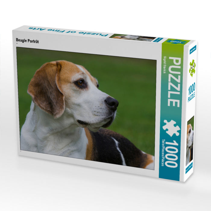 Beagle Porträt - CALVENDO Foto-Puzzle - calvendoverlag 29.99