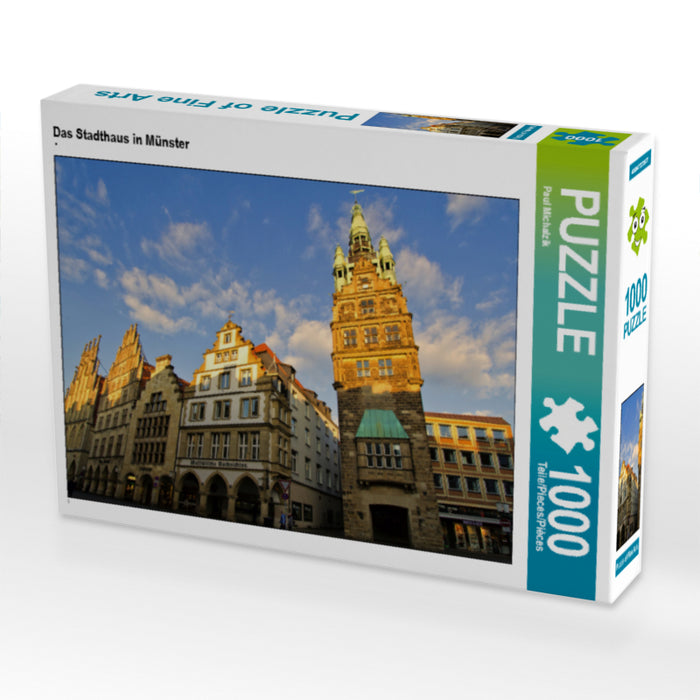 Das Stadthaus in Münster - CALVENDO Foto-Puzzle - calvendoverlag 29.99