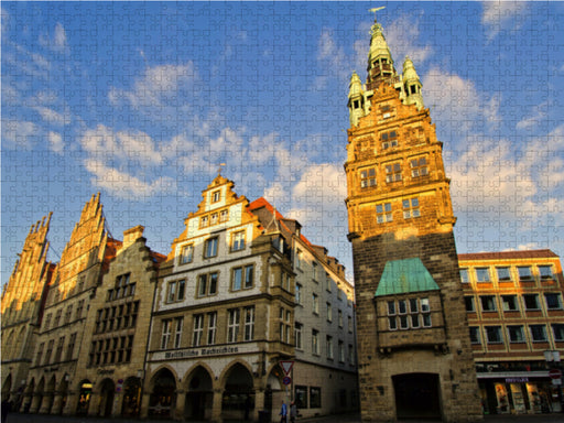 Das Stadthaus in Münster - CALVENDO Foto-Puzzle - calvendoverlag 29.99