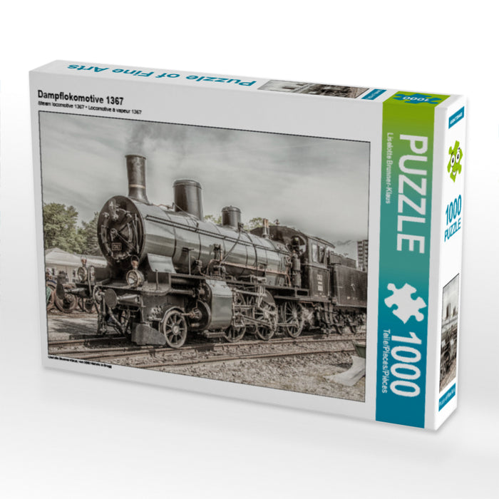 Dampflokomotive 1367 - CALVENDO Foto-Puzzle - calvendoverlag 29.99