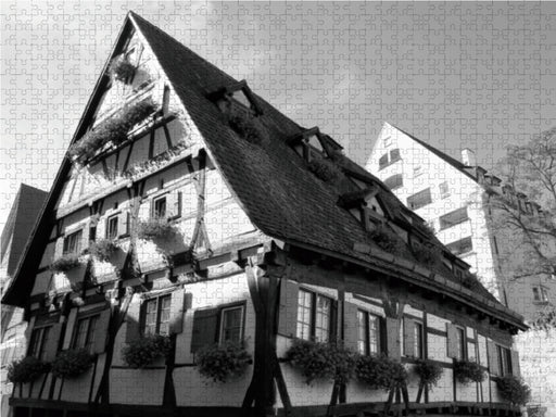 Hotel Schiefes Haus im Ulmer Fischerviertel - CALVENDO Foto-Puzzle - calvendoverlag 39.99