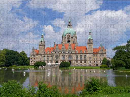 Neues Rathaus in Hannover - CALVENDO Foto-Puzzle - calvendoverlag 39.99