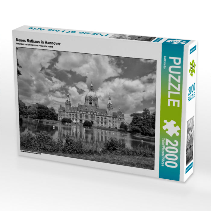 Neues Rathaus in Hannover - CALVENDO Foto-Puzzle - calvendoverlag 39.99