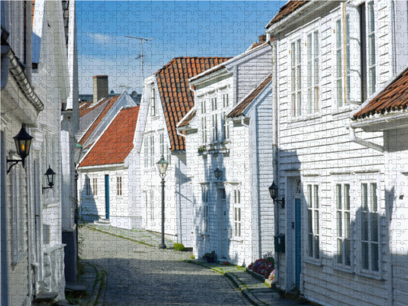 Stavanger, Gamle Stavanger - CALVENDO Foto-Puzzle - calvendoverlag 29.99