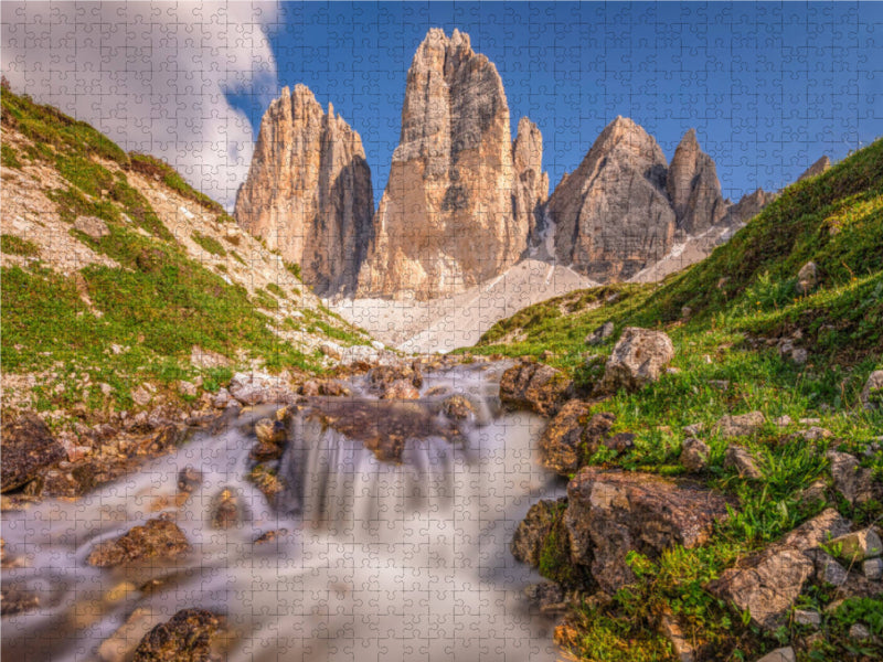 Dolomiten, Alpenparadies im Norden Italiens - CALVENDO Foto-Puzzle