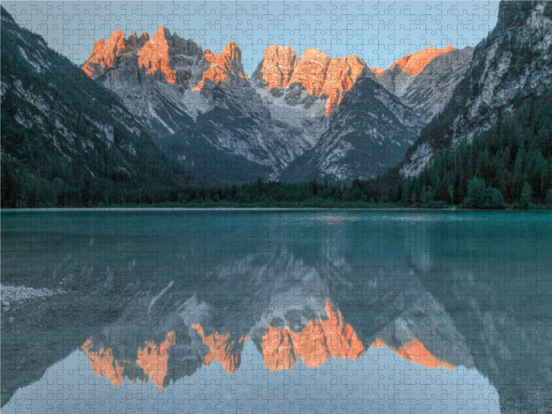 Dolomites, Alpine paradise in the north of Italy - CALVENDO photo puzzle 