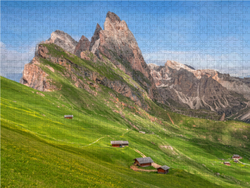 Dolomiten, Alpenparadies im Norden Italiens - CALVENDO Foto-Puzzle - calvendoverlag 29.99