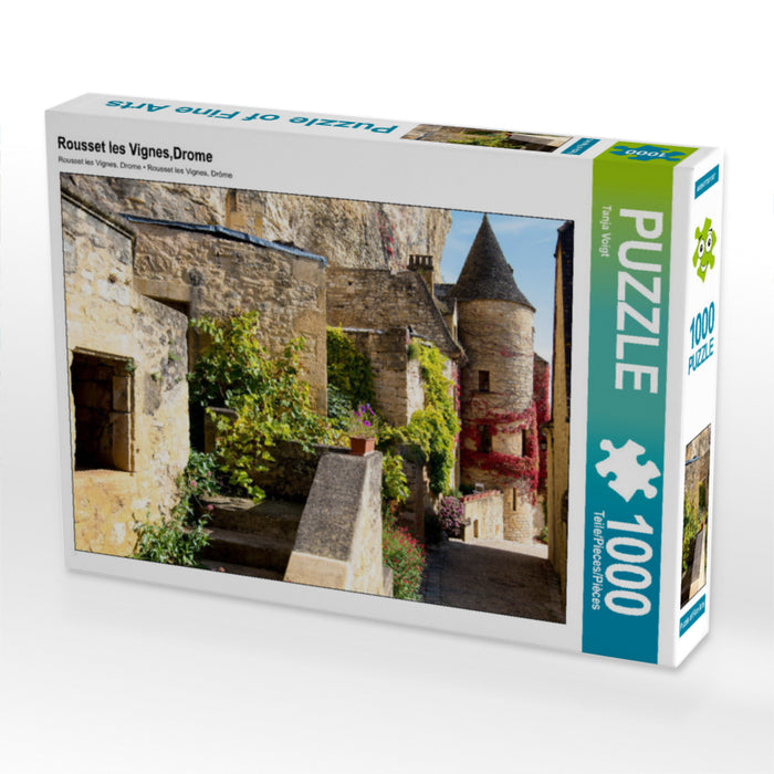 Rousset les Vignes,Drôme - Puzzle photo CALVENDO 