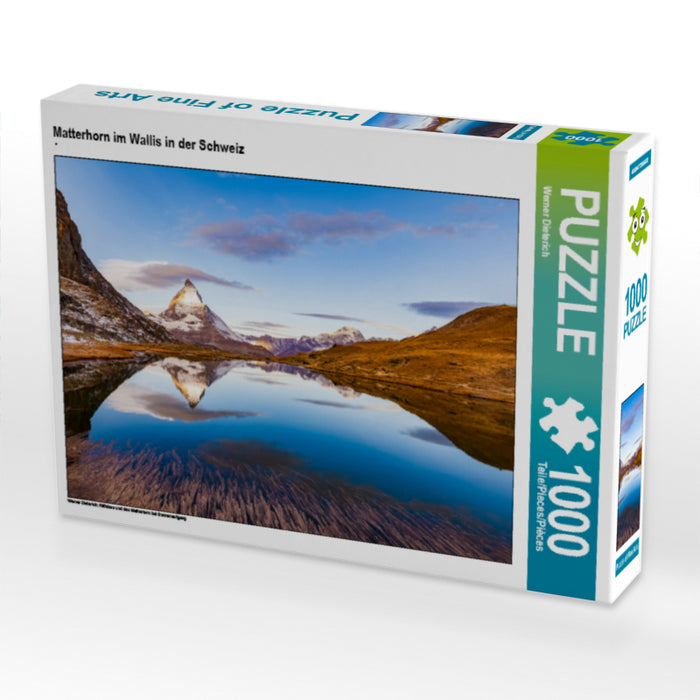 Matterhorn im Wallis in der Schweiz - CALVENDO Foto-Puzzle - calvendoverlag 29.99