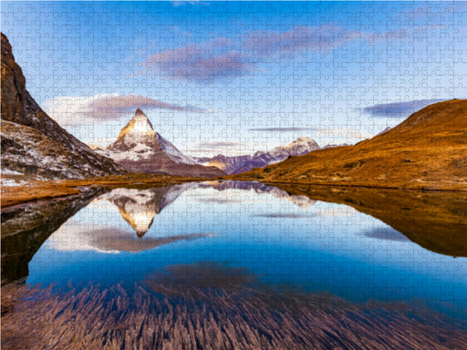 Matterhorn im Wallis in der Schweiz - CALVENDO Foto-Puzzle - calvendoverlag 29.99
