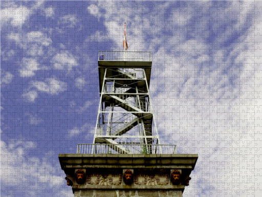 Kongeminde (12,6 m) auf dem Rytterknægten (162 m) - CALVENDO Foto-Puzzle - calvendoverlag 29.99