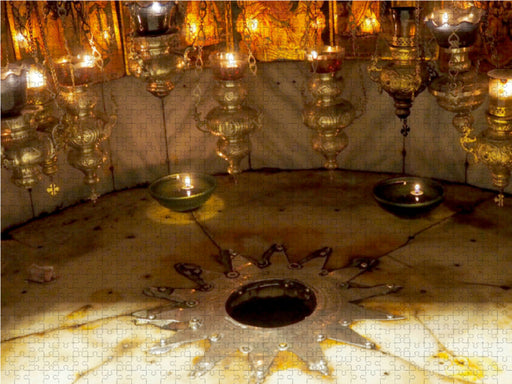 Grotte in Jesu Geburtskirche - CALVENDO Foto-Puzzle - calvendoverlag 29.99