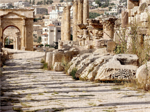 Cardo Maximus in Jerash - CALVENDO Foto-Puzzle - calvendoverlag 29.99