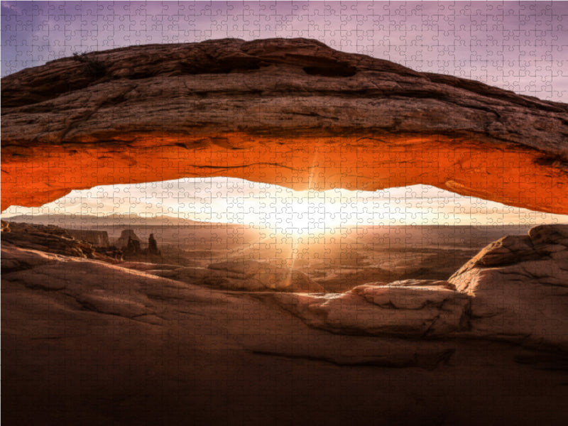 mesa arch - canyonlands national park - utah - usa - CALVENDO Foto-Puzzle - calvendoverlag 29.99