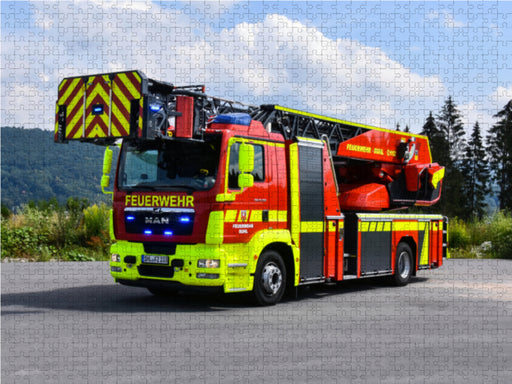 Rosenbauer L32A-XS Feuerwehr Suhl - CALVENDO Foto-Puzzle - calvendoverlag 29.99