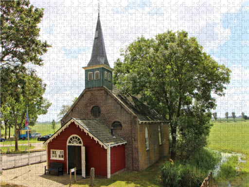 Kapelle in Allingawier - CALVENDO Foto-Puzzle - calvendoverlag 29.99