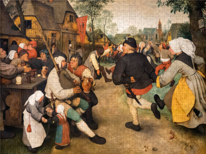 Bauerntanz - 1568 - CALVENDO Foto-Puzzle