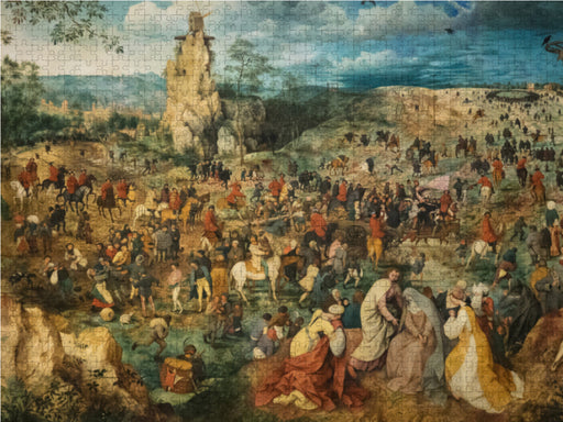 Kreuztragung Christi - 1564 - CALVENDO Foto-Puzzle - calvendoverlag 29.99