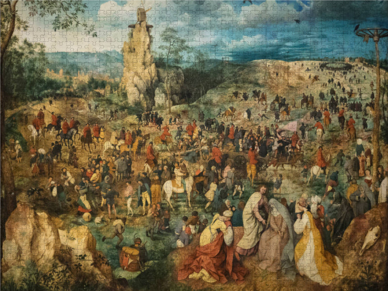 Kreuztragung Christi - 1564 - CALVENDO Foto-Puzzle