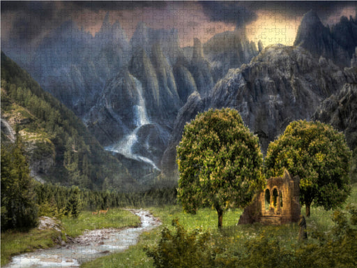 Das heilige Tal - CALVENDO Foto-Puzzle - calvendoverlag 29.99