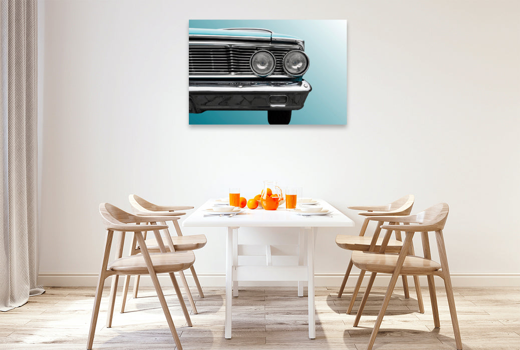 Premium Textil-Leinwand Premium Textil-Leinwand 120 cm x 80 cm quer US Autoklassiker Oldtimer Klassik Auto Ein Motiv aus dem Kalender Amerikanische Legenden Autoklassiker der 50er und 60er Jahre von Beate Gube