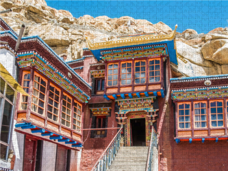 Ladakh - Buddhistische Klöster - CALVENDO Foto-Puzzle - calvendoverlag 29.99