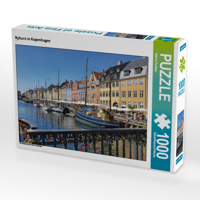 Nyhavn in Kopenhagen - CALVENDO Foto-Puzzle - calvendoverlag 29.99