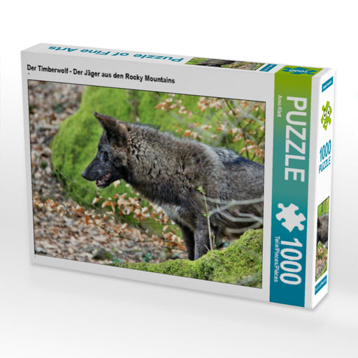 Der Timberwolf - Der Jäger aus den Rocky Mountains - CALVENDO Foto-Puzzle - calvendoverlag 29.99