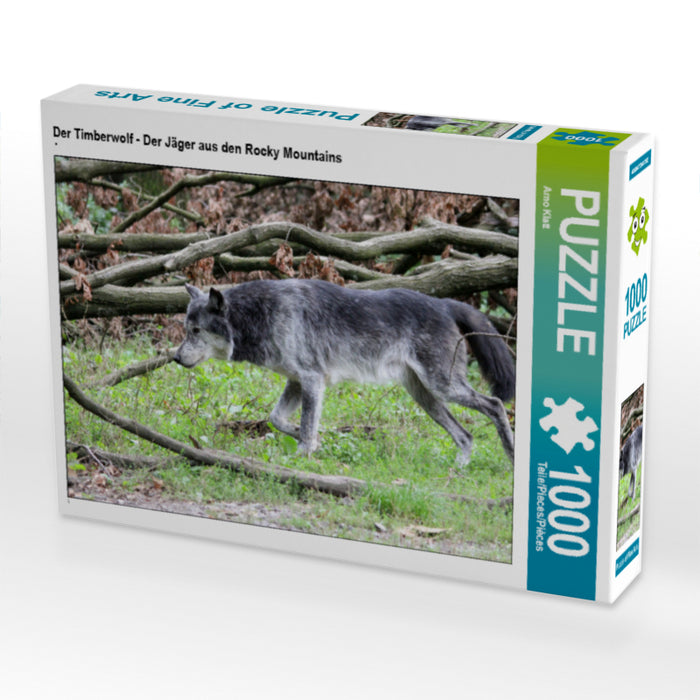 Der Timberwolf - Der Jäger aus den Rocky Mountains - CALVENDO Foto-Puzzle - calvendoverlag 29.99