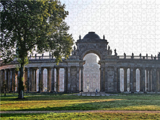 Communs, im Hintergrund das Neue Palais - CALVENDO Foto-Puzzle - calvendoverlag 29.99