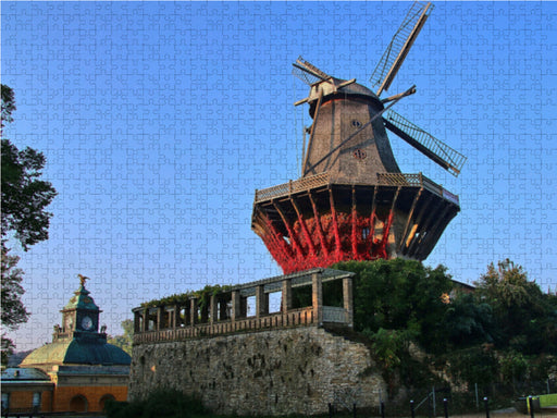 Die berühmte Mühle bei Sanssouci - CALVENDO Foto-Puzzle - calvendoverlag 29.99
