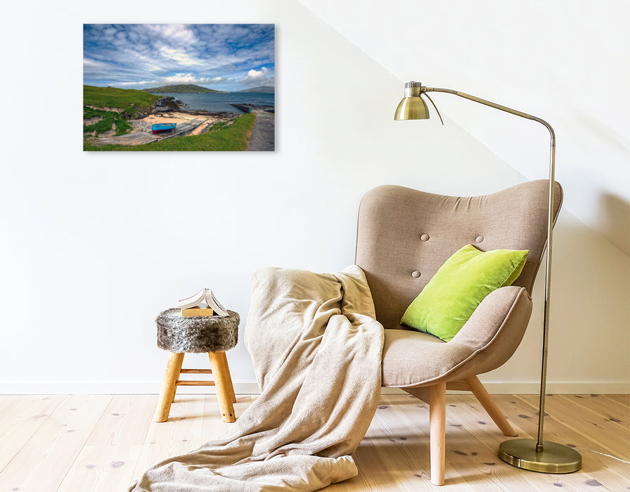 Premium textile canvas Premium textile canvas 75 cm x 50 cm landscape Huisinis 