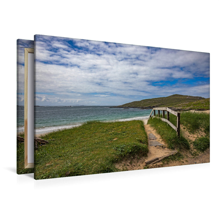 Premium textile canvas Premium textile canvas 120 cm x 80 cm landscape Huisinis 