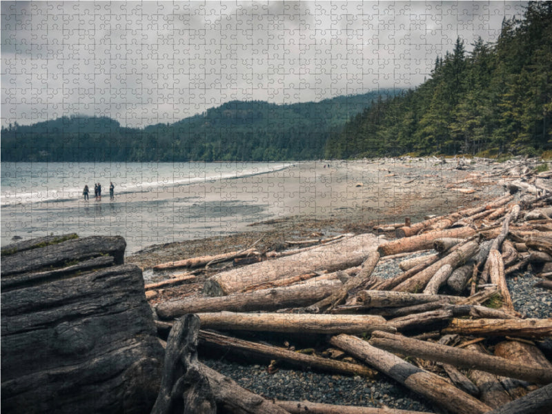 French Beach, Vancouver Island - CALVENDO Foto-Puzzle - calvendoverlag 29.99