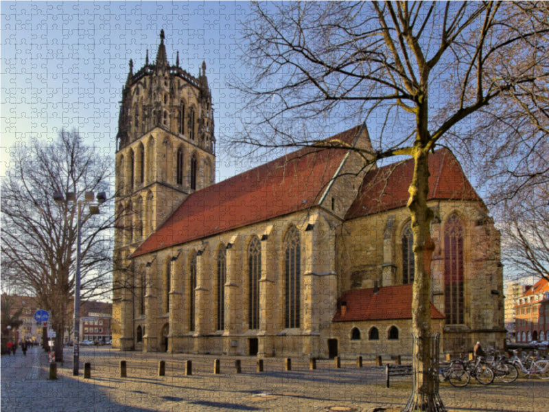 Liebfrauen- oder Überwasserkirche in Münster - CALVENDO Foto-Puzzle - calvendoverlag 29.99