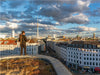 Schornsteinfeger am Rosenthaler Platz in Berlin - CALVENDO Foto-Puzzle - calvendoverlag 29.99
