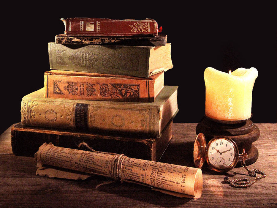Aus Liebe zu alten Büchern - CALVENDO Foto-Puzzle