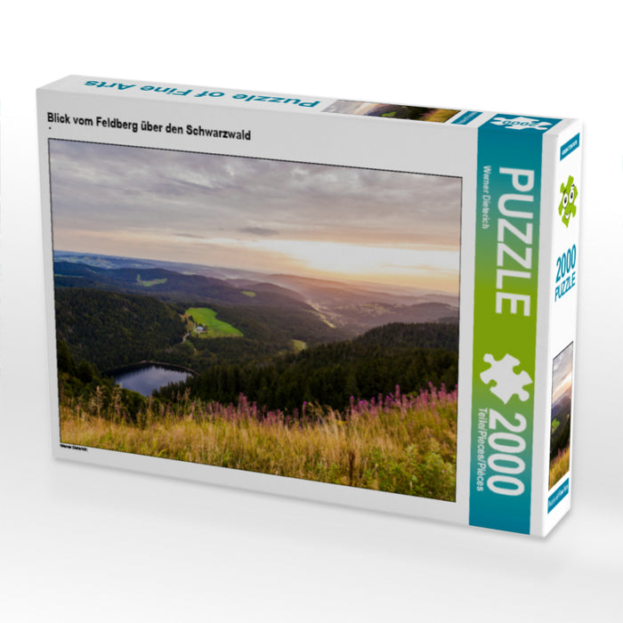 Blick vom Feldberg über den Schwarzwald - CALVENDO Foto-Puzzle - calvendoverlag 29.99