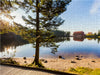 Mummelsee mit dem Berghotel bei der Hornisgrinde - CALVENDO Foto-Puzzle - calvendoverlag 29.99