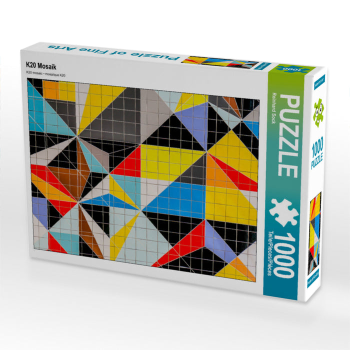 Mosaïque K20 - Puzzle photo CALVENDO 