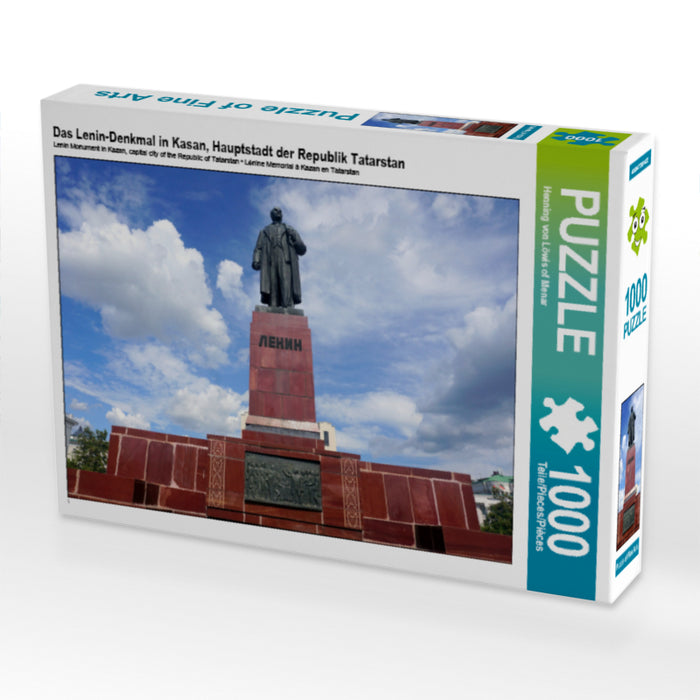 Das Lenin-Denkmal in Kasan, Hauptstadt der Republik Tatarstan - CALVENDO Foto-Puzzle - calvendoverlag 29.99