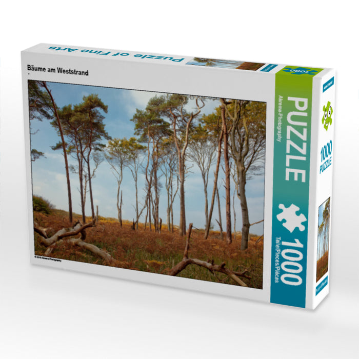 Bäume am Weststrand - CALVENDO Foto-Puzzle - calvendoverlag 29.99