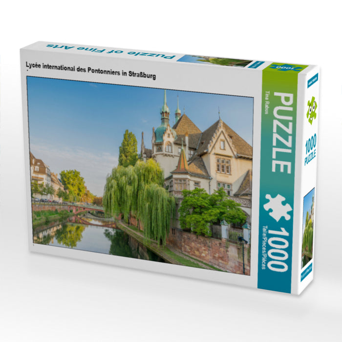 Lycée international des Pontonniers in Straßburg - CALVENDO Foto-Puzzle - calvendoverlag 29.99