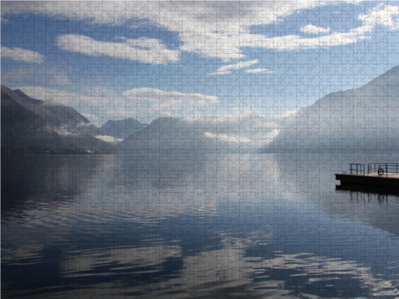 Morgen am Storfjorden / Ejdsdal - CALVENDO Foto-Puzzle - calvendoverlag 29.99