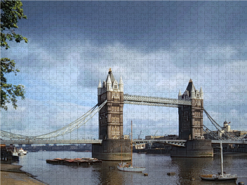 1973 - Tower Bridge - CALVENDO Foto-Puzzle - calvendoverlag 29.99